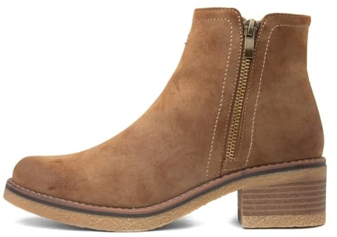 LILLEY & SKINNER Hamilton Womens Camel Ankle Boot - Size 7 - Brown