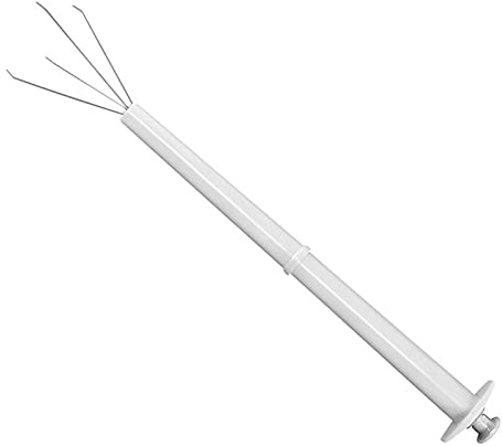 YAOGUI Deluxe Pickle-Pincher Pickle Picker - Recogedor de pepinillos de acero inoxidable, reutilizable, limpio y fácil de usar con mango ergonómico, agarrador de papel