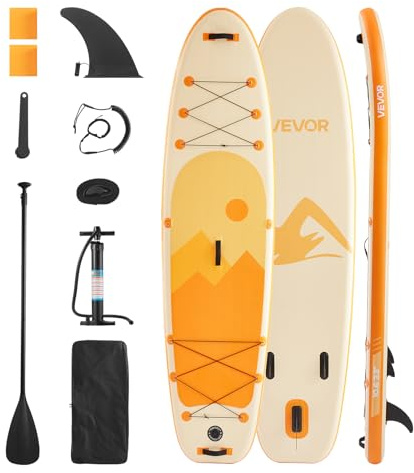 VEVOR Uppblåsbar surfing paddelbräda bagageset, unisex vuxen