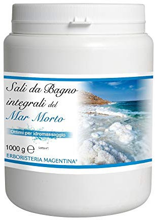 Erboristeria Magentina Sali Del Mar Morto Sali Da Bagno Integrali 1000 g