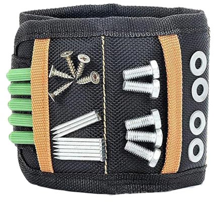 Magnetische Armbänder für Werkzeuge, magnetische Armbänder, magnetische Armbänder für Werkzeuge, Bauteile, magnetischer Greifer, starke magnetische Armbänder halten Schrauben, Nägel, Bohrer,