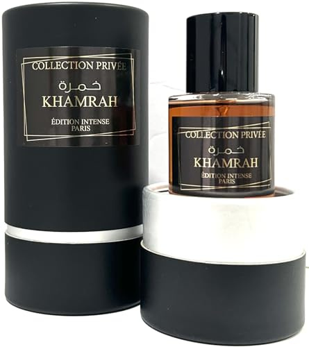 Perfume KHAMRAH Collection Privée ÉDITION INTENSE, idea de regalo, perfume de larga duración y unisex de 50 ml, fabricado en Francia (KHAMRAH)