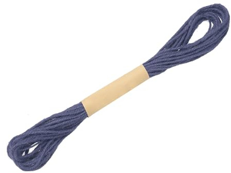 sourcing map Spago di iuta naturale, 0,2 cm x 10 m, filo di iuta per giardinaggio, fai da te, decorazioni per la casa, confezioni regalo, viola