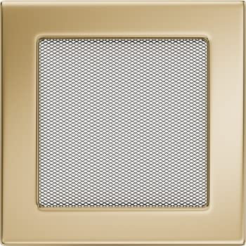 Kratki Kamin Luftgitter Gold Ofen Lüftungsgitter Warmluftgitter Kaltluftgitter Gitter Auswahl Größe 220x370
