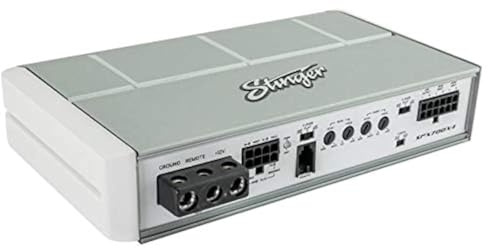 Stinger SPX700X4 Micro 4 Channel 700 Watt Powersports Amplifier for Motorcycles, ATV, Marine and Mobile Applications