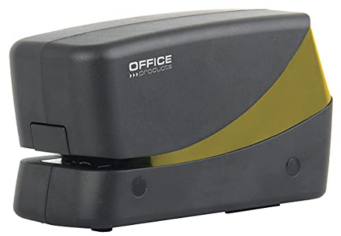 Elektrohefter OFFICE PRODUCTS Heftet Bis Zu 25 Blatt Gold/schwarz / / Typ-Elektrisch/Material-Kunststoff/Farbe-Gold/schwarz/Einstecktiefe (mm)-20 / Größe-24/6,26/6
