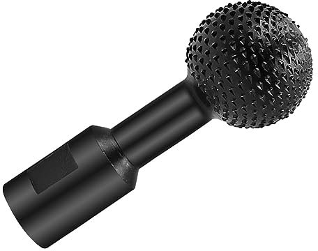 Colcolo Fresa giratoria de esfera, husillos esféricos en forma de broca de perforación de de madera Cabezal de molienda de bola de para amoladora, Interfaz 14 mm