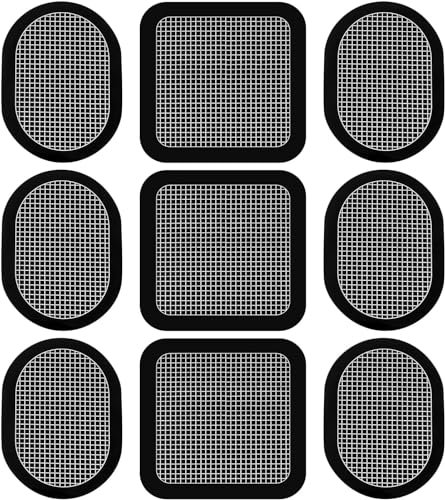 HOCOSO Ersatz-Gel-Pads, 9 Stück Elektroden-Pads, aktualisierte Elektroden-Körperpads, Gel-Kleber, kompatibel mit Bauchmuskelgürtel
