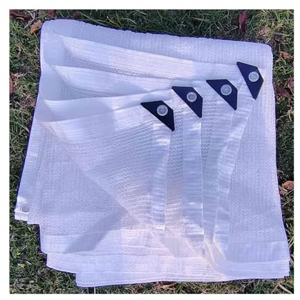 Telo ombreggiante resistente ai raggi UV con occhielli, tasso di ombra del 30%, per balcone, gazebo, serra, patio e prato, tessuto a rete per copertura delle piante e privacy all'aperto
