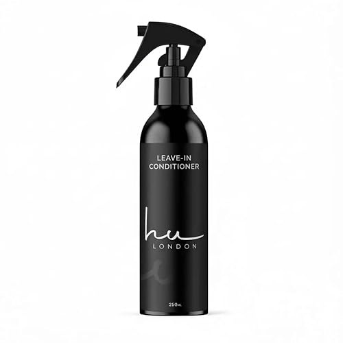 Hu London Spray Leave-in Conditioner, Thermal Protection, Hydrating, with Avocado Oil and Panthenol, 250ml, For men & women