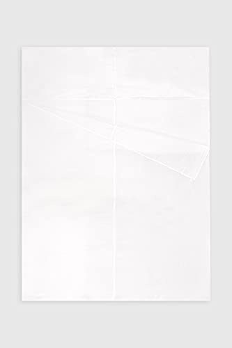 Vagabag Drap de Sac de Couchage en Soie Naturelle, Sac à Viande, Drap de Voyage à Utiliser Seul ou dans Votre Sac de Couchage (2 Places - 170x230cm, Blanc Duchesse)