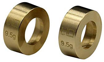 KBREE Front or Rear Wheel Weight Suitable for Stock 9.5g Brass KMC Machete Wheel fit Axial SCX24 Spare Parts