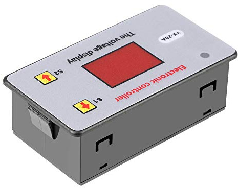 Annadue 12V Batteri Lågspänningsavstängning Automatiskt Påslagsskydd Underspänningskontroller, Justerbar Underspänningsbrytare för Lagringsbatterimodul, LED-indikator Lastkontroll