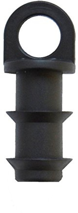 S&M 540417 Tapón Final - Goteo 16 mm, Blister 3 Unidades, 2 x 8.5 x 12 cm, Color Negro