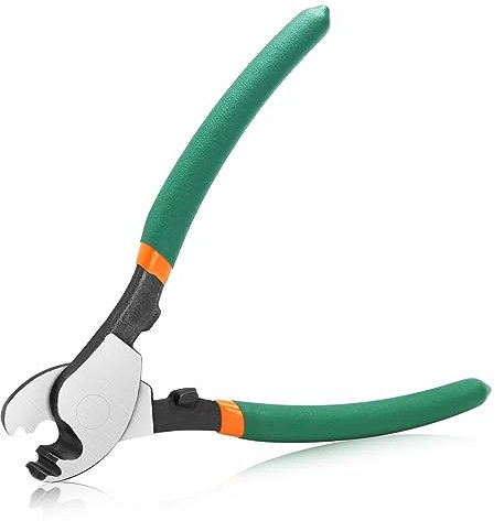 SPEEDWOX 15,2 cm hohe Hebelwirkung, Kabelschneider, Zange, robuste Drahtschneider, Metalldraht, Schneidwerkzeuge, multifunktional, kompaktes Schneiden für Aluminium, Kupfer, Draht, Kommunikationskabel