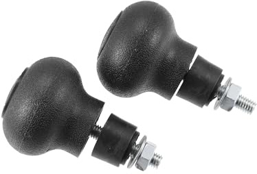 A ABSOPRO 2pz Sterzo Volante Pomello 8mm Vite Sterzo Volante Pomello per Carrello elevatore Sostituzione dell'articolo