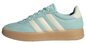 adidas Women's BARREDA Shoes, Semi Flash Aqua/Wonder White/Gum, 6 UK