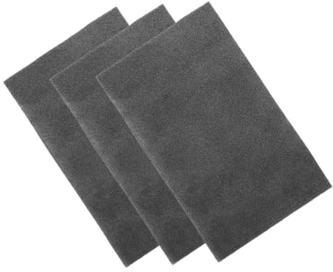 NUOBESTY 3pcs Reptile Bedding Carpet Mats for Snake and Tortoise, Polyester Absorbent Moisture-retaining Substrate, 50x30cm Grey Terrarium Mat for Reptiles and Amphibians
