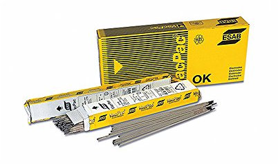 ESAB OK46.00 100PZ ELETTRODO RUTILICO SEMIBASICO 2x300MM SALDATURA VERTICALE ORIZZONTALE FERRO ZINCATO ACCIAIO DOLCE TRATTI PUNTATURE PRIME PASSATE RADICE SALDATRICE 50/70A VERGHETTE SALDATORE