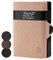 ZNAP® Slim Wallet Kreditkartenetui | Geldbörse Herren | Kartenhalter Geldbeutel Herren | Kartenetui Herren Geldbeutel | Herren Portemonnaie mit RFID Schutz | 8 Karten | Beige