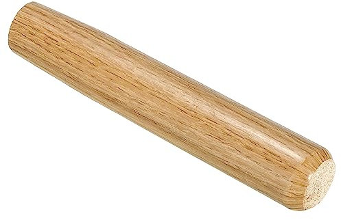 PATIKIL 7 Pulgadas Madera Pala Mango, Jardín Pala Mango Reemplazo Madera Dura Mangos para Redondo Ojo Azada Pala Paleta