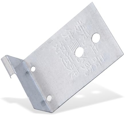 100 pezzi di fissaggio per montaggio di porte in legno telaio porta angolare staffa assistente resistente in acciaio inox montaggio