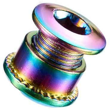 Oxxggkao Bulloni per corona leggeri Viti a disco per bicicletta Vite per ruota di catena per percorsi di montagna leggeri