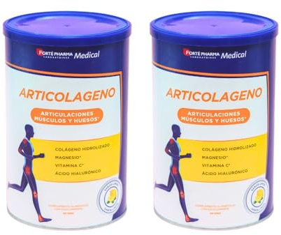 Forté Pharma Articolágeno sabor limón Pack 2 x 349 g | Colágeno y Magnesio