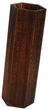 SZLIFE Portaombrelli in Legno Massello Da Fattoria 16,5 * 14,5 * 49 Cm, Secchio per Ombrellone Di Grande Capacità, Presenta Una Miscela Unica Di Elementi Di Design Retrò Scandinavi E Giapponesi