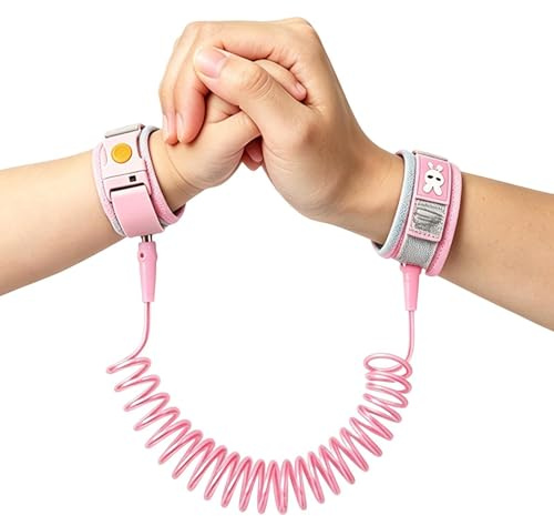 Handledslänk för barn Indragbar Magnetisk Handledssäkerhetsrem | Småttingars armbandslänk Till Pojkar Flickor Förskola Utomhus Camping Promenader Museum Pendling