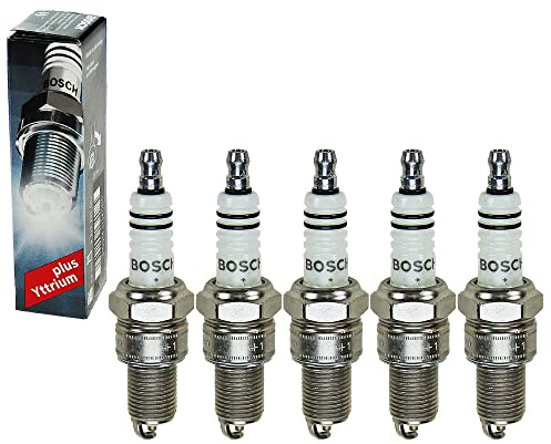 5x Original BOSCH Zündkerze Zündkerzen WR7DC+