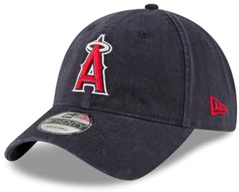 New Era Anaheim Angels MLB Core Classic Marineblau Verstellbare 9Twenty Cap - One-Size