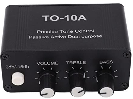 Mini Preamplificador de Audio Estéreo Amplificador de Auriculares Pequeño NE5532 con Salida de Entrada RCa de 3,5 Mm Alimentado por Adaptador DC 12V