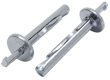 PROTEKTOR Clavos de techo para hormigón, 100 unidades, 6 x 40 mm, A1, plateados, tornillos para paneles de yeso, calidad fabricada en Alemania