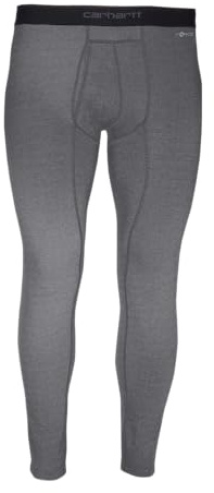 MBL112 Force Heavyweight Heathered Knit Base Layer PantShadow HeatherLarge Tall
