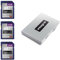 Integral 32 GB 3 Pack SD Card con 6 slot di protezione in metallo - 4K Ultra-HD Video Premium ad alta velocità fino a 90 MB/s di lettura - SDHC V30 UHS-I U3 Classe 10 SD Memory Card Triple Pack
