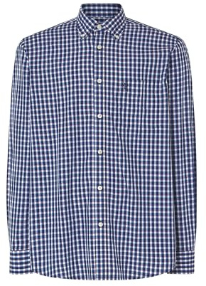 El Búho Nocturno Camisa Hombre Manga Larga 100% Algodón Franela o Bambú