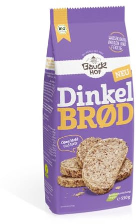BAUCKHOF: Dinkelbrod - Brotbackmischung 550g