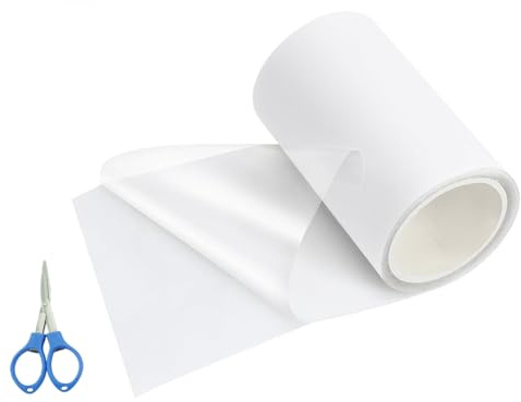 Hitopin 1 Pièces Kit de Réparation Piscine, Patch étanche sous l'eau, Patch Piscine Ruban Adhésif, Kit Reparation Piscine, 10CMx200CM, pour Piscine, Spa Gonflable, Matelas Gonflable