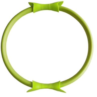 Anillo de pilates tonificado, anillo de pilates corporal, peso ligero de 14,96 pulgadas, anillo de fitness, resistencia de pilates, doble agarre, dispositivos de entrenamiento, tonificación