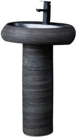 Lavabos De Pedestal Lavabo de pedestal for exterior Lavabo de pedestal integrado de cerámica Lavabo de pie Lavabo de pedestal for el hogar Lavabos De Pedestal Para Baño