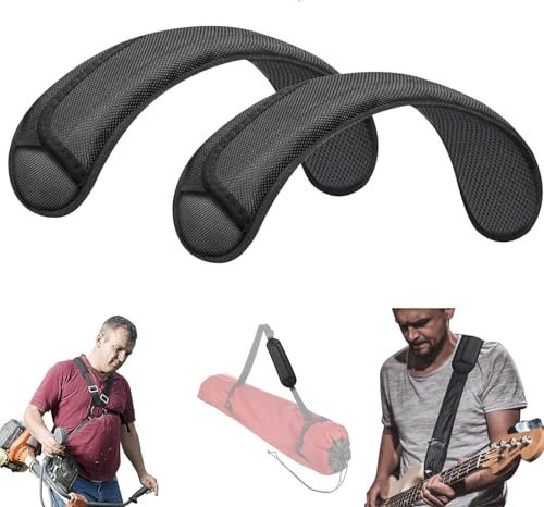 FIEIL 2 Pack Universal Shoulder Strap Pad, Breathable Backpack Pad for Shoulder Bags, Cushion Pads, Guitar Pads, Comfortable Replacement Shoulder Pads Help Relieve Shoulder Pain