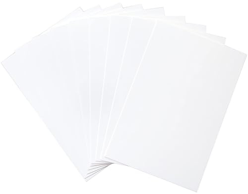 Lot de 100 feuilles de cartes postales vierges, 10 x 15 cm, vierges, 250 g/m², vierges, à personnaliser, pour cartes de vœux, invitations de mariage