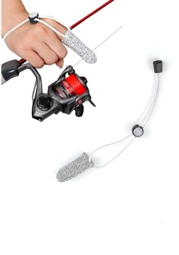 Luoyuanjia 2 guantes de pesca de un solo dedo, guantes profesionales de pesca, protectores de dedos, antideslizantes, antiarañazos, guantes de pesca para pesca al aire libre