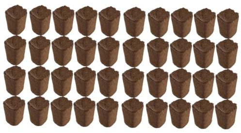 POPETPOP 2 Set Di Blocchi Nutritivi Per Giardino Blocchi Per Vivaio Blocchi Per Trapianto Ad Alto Tasso Di Successo Caratteristiche Idratanti 20 Pezzi * 2