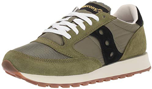 Saucony Jazz Original Vintage, Sneaker Uomo, Verde Nero, 44 EU