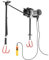 MSW MSW-BL-100 Elektrischer Fahrradlifter Hubhöhe 3 m 8 m/min 100 kg Fernbedienung verstellbare Gurte Not-Stopp-Schalter E-Bike-Lift Fahrrad-Deckenlift elektrisch