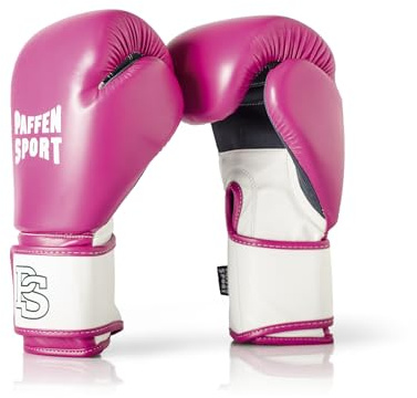 Paffen Sport «FIT» Boxhandschuhe für das Training; pink/weiß; 8UZ