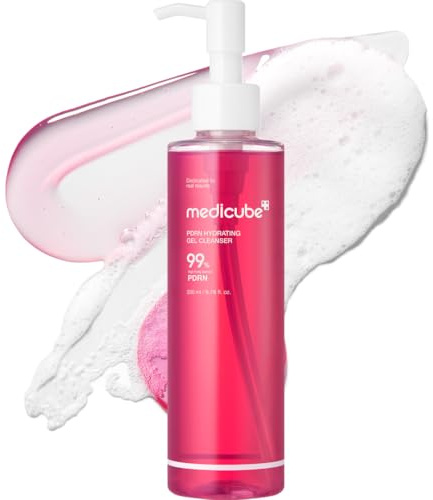 medicube PDRN Jelly to Foam Cleanser | Low pH Hydrating Daily Face Wash for All Skin Types | With PDRN, Collagen & LHA | Gentle Pore Care & Radiant, Balanced-Looking Skin | Korean Skincare | 200ml
