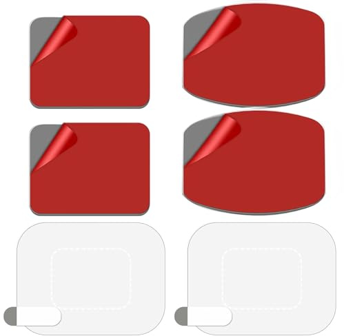 Adhesive Pads Car Windshield Electrostatic Film for Mounting Nextbase Dash Cam Series 2-122, 222, 322GW, 422GW, 522GW, 622GW, Windshield Dashcam Mounting Pad, Clear Static Cling window Stickers